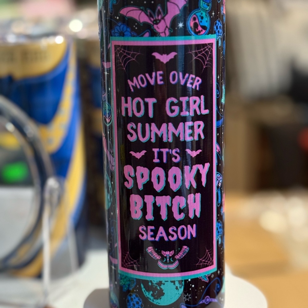 Spooky Themed Tumbler